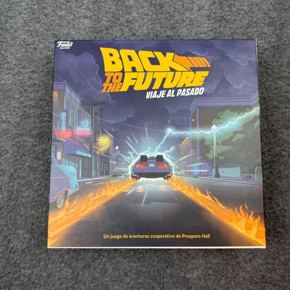 Funko Back to the Future Viaje al Pasado Board Game Multicolor Spanish